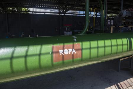 The endpoint of the Druzhba pipeline at the Slovnaft refinery in Bratislava.