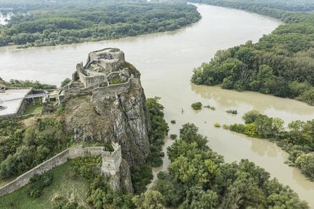 Devín Castle in Bratislava on September 17, 2024. The castle remains closed until Thursday.