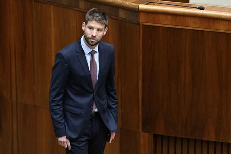 Progressive Slovakia leader Michal Šimečka.