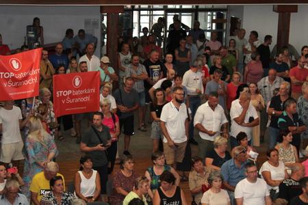 A public meeting on the planned investment in Šurany in early September.