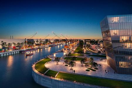 Harbour Park visualisation.