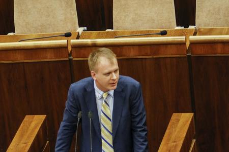 Miroslav Beblavý in parliament