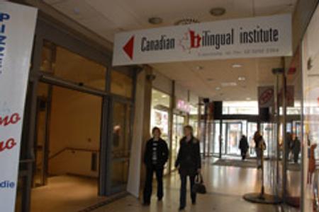 Competition among language schools is stiff