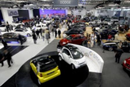Small manufacturers as well as the big players are taking advantage of car shows.