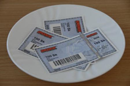 Money on a plate: meal vouchers are proving lucrative for some firms.
