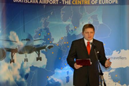 Prime Minister Robert Fico marks the completion of Slovakia’s entry to the Schengen zone on March 30 at Bratislava airport. Passport-free travel is now possible from Slovakia’s major airports.