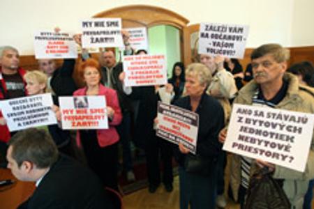 Tenants of restored properties don't want to pay market rents.