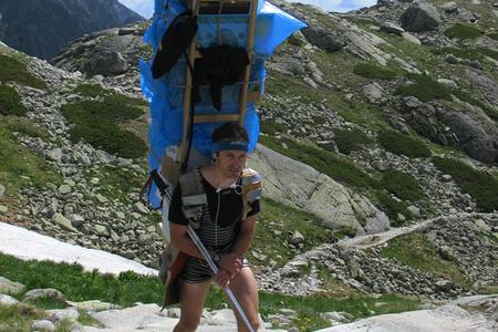 Being a mountain porter is not as much a sport as a philosophy.
