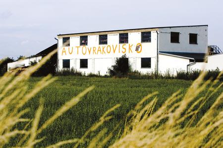 The buyers of Bátorfi's land own a vehicle wrecking yard.