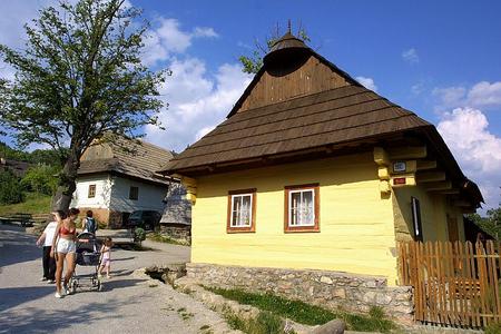 Many houses in UNESCO-protected Vlkolínec have been turned into holiday houses.