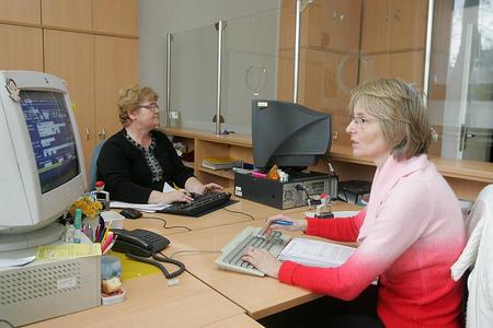 Office work can be ideal for part-timers. 