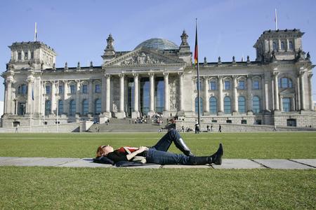 The Reichstag in Berlin