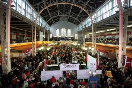 The Christmas Bazaar is a charity event that attracts thousands of people every year.