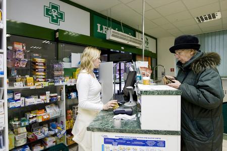 Pharmaceuticals account for about one third of public health spending.