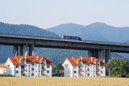 Trucks will pay highway tolls via a new satellite-based system.