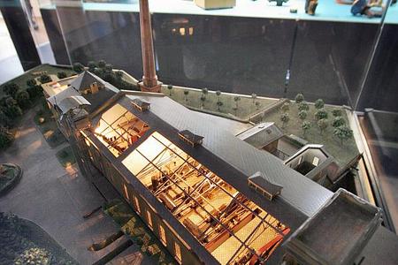 A model at the Bratislava Water Utility Museum.