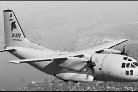 C-27J Spartan aircraft 