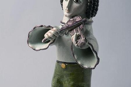 Violin Player by Jozef Franko