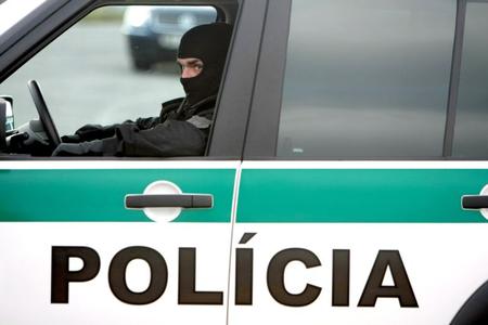 Elite policemen are among those being held after a brothel near Bratislava was raided. 