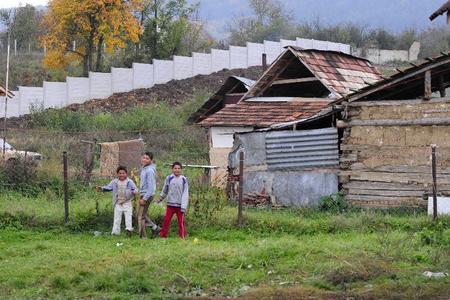 Thefts and ongoing tension led to the wall being built. 