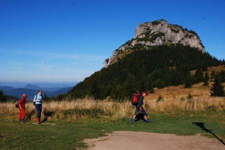The Malý Rozsutec peak in Malá Fatra mountain range. 