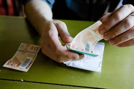 Food vouchers change hands every lunchtime. 