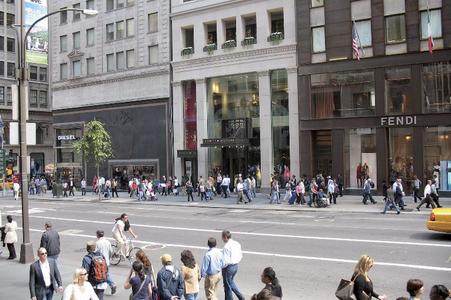 Bratislava’s Obchodná street (pictured opposite) is unlikely to remind shoppers 
of Fifth Avenue in New York 