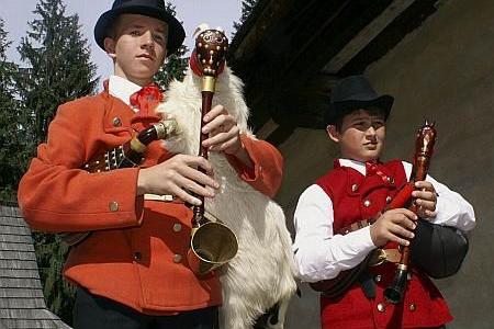 Young participants at the Gajdovačka (Bagpipe) Festival in May.