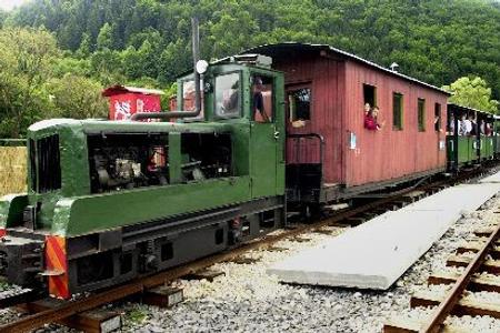 Slovakia's historical forest railway in Čierny Balog. 