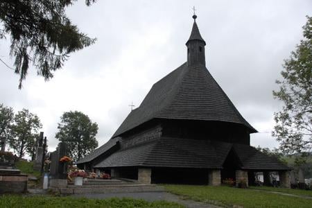 UNESCO listed: Tvrdošín's wooden church.
