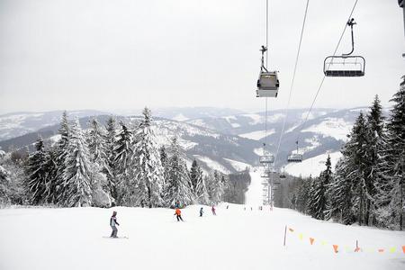 The ski forecast is good.