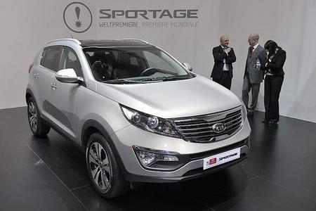The new Kia Sportage was unveiled in Geneva.