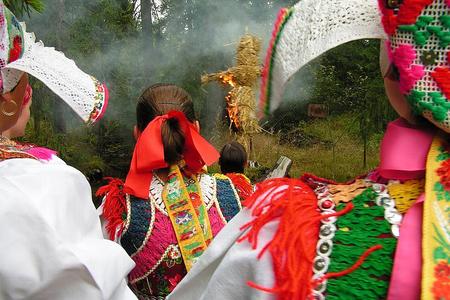 Slovak folk customs: colourful, and occasionally incendiary. 