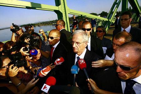 President Sólyom was barred from Slovakia. 
