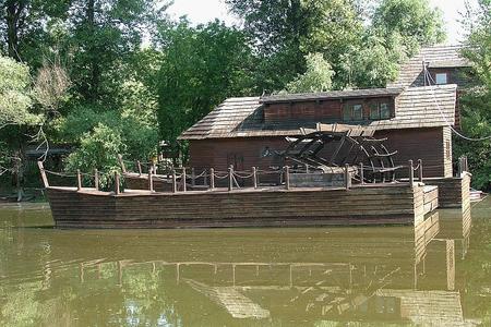 This unique floating mill in Kolárovo is one of only three remaining in all of Europe.