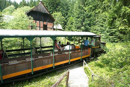 Vychylovka's historical back-swath railway