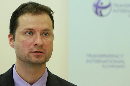 Gabriel Šípoš of Transparency International Slovensko.