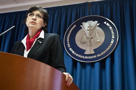 Justice Minister Lucia Žitňanská 