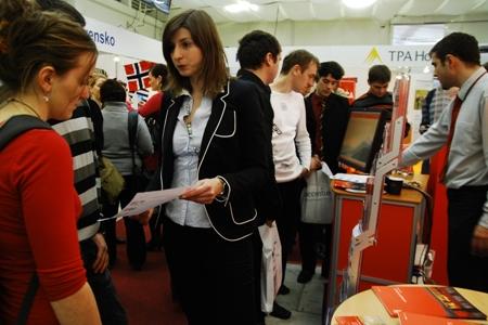 The possibility to find employees among more than 3 000 visitors
