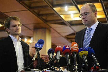 Igor Matovič (left) and Richard Sulík are no longer in the same team.