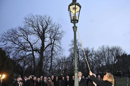 Marking the gas industry's 155th anniversary. 