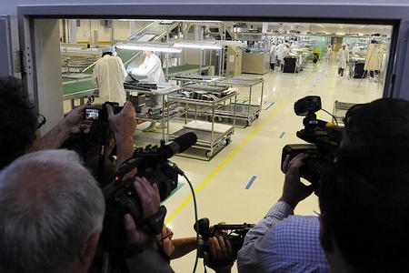 AU Optronics opened its plant in Trenčín in June.