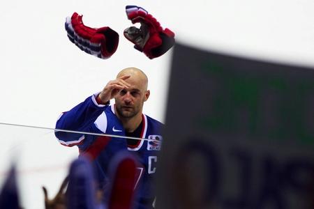 Demitra's last time in the national team. 