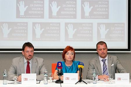 The mayors of Banská Bystrica, Prievidza, and Martin present their ideas.