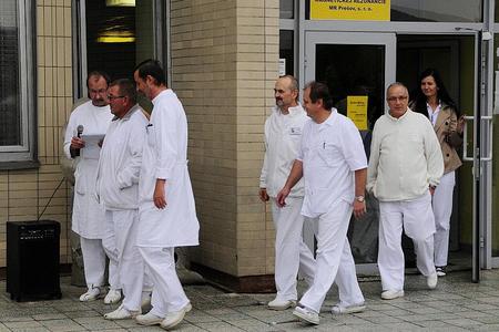Hospital doctors plan to continue their protest.