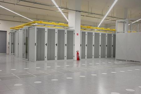 The first hall at GTS' data centre. 