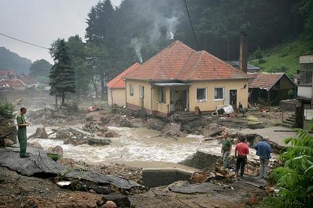 Píla suffered major flood damage this summer. 