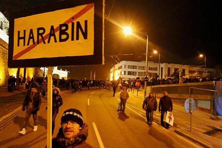 A new demand by protestors is for Štefan Harabin to leave the Supreme Court. 