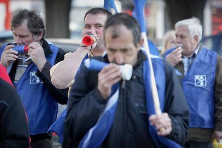 Unions say they will monitor closely the actions of the next government.