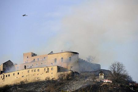 Fire devastates Krásna Hôrka Castle